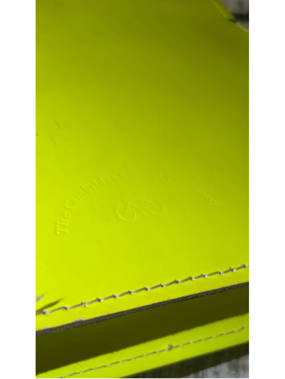 Women's The Cambridge Satchel Company Neon green Satchel One Size - Picture 6 of 9
